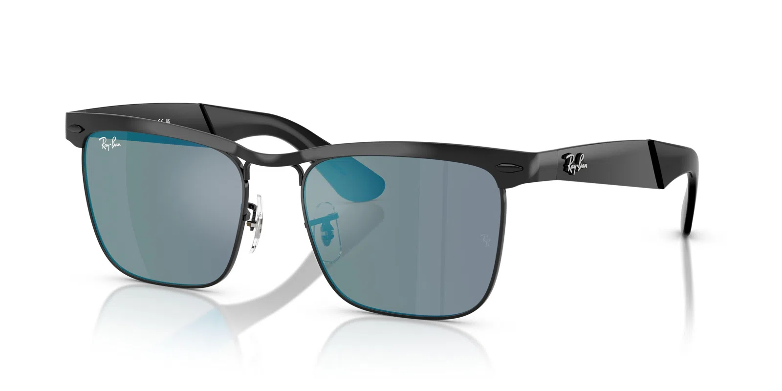 Ray-Ban Wayfarer Deluxe 3875 Sunglasses - Black